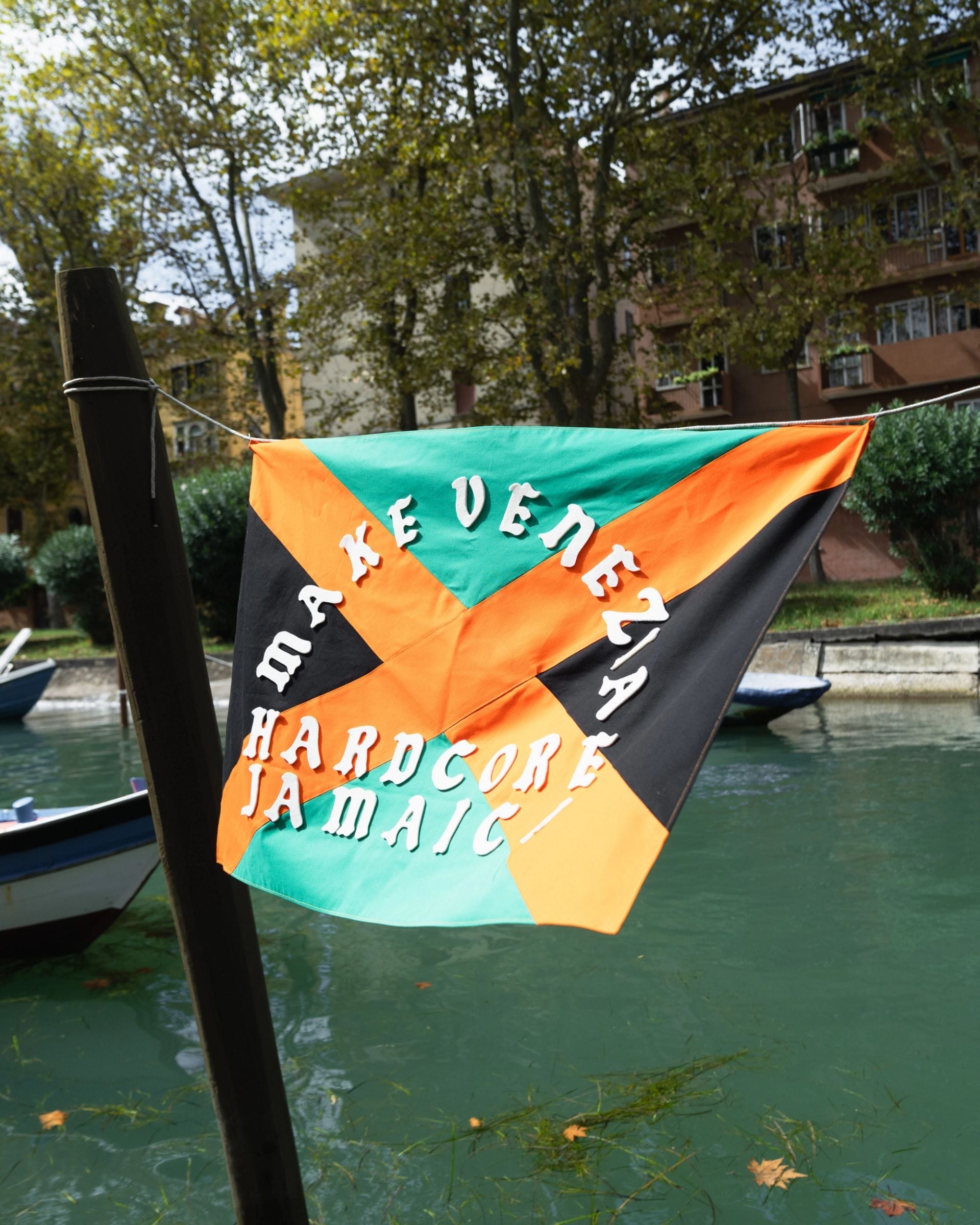 Perchè perchè la domenica mi lasci sempre sola per andare a vedere la partita dell’Unione. An exhibition in Venezia investigates the relationship between football fandom, graphic design and youth culture in the lagoon.
