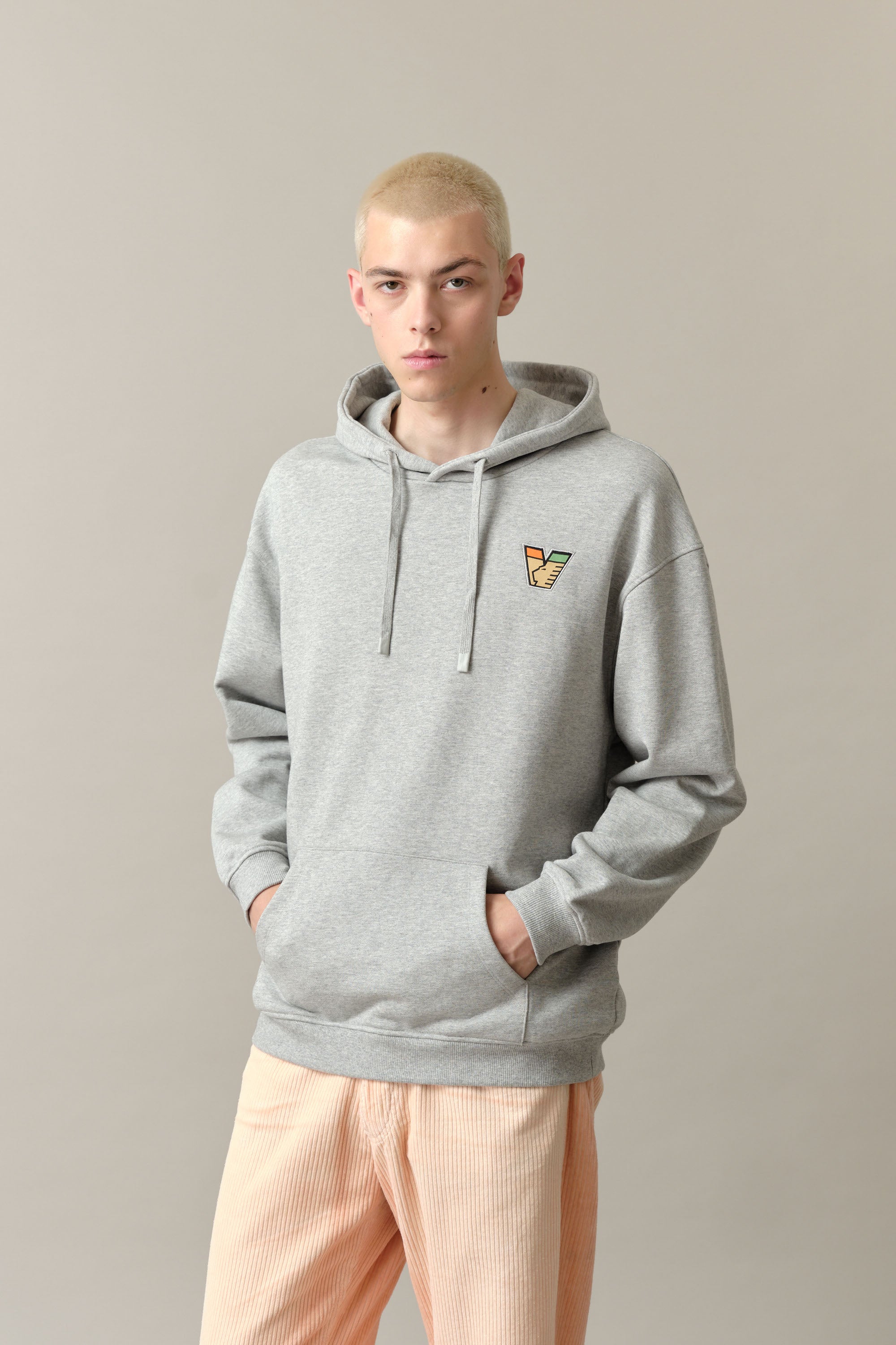 Logo Hoodie Grey
