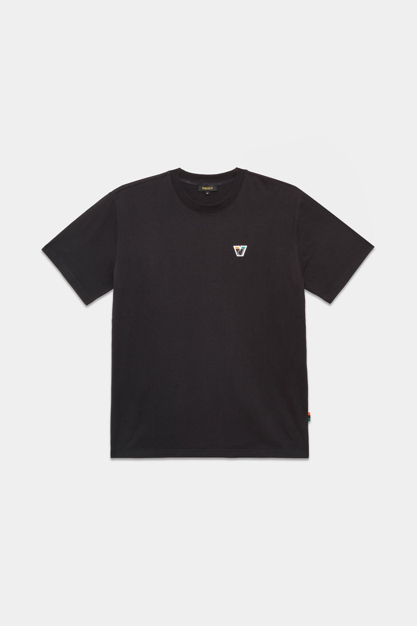 Logo Patch Tee Black