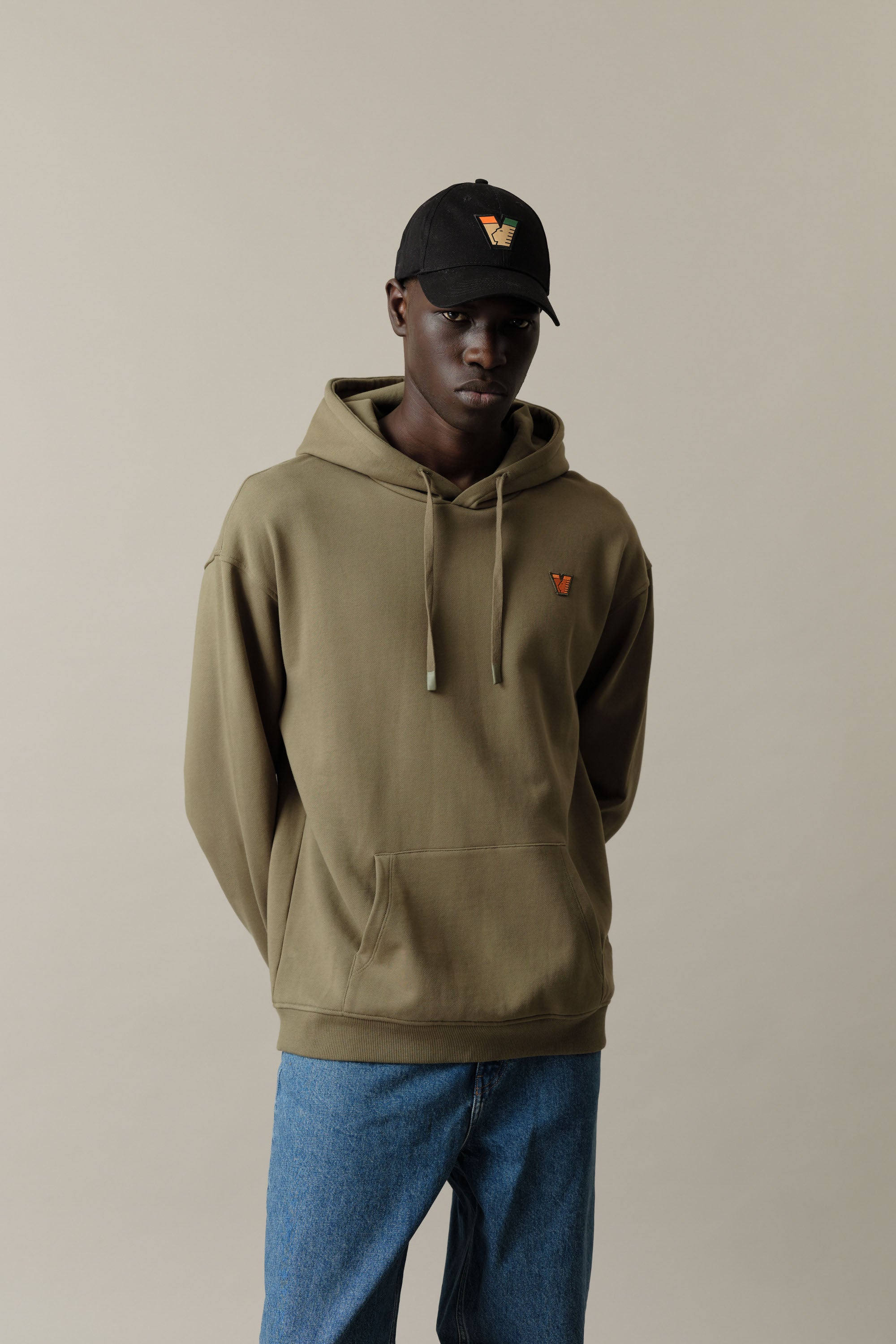 Logo Hoodie Green