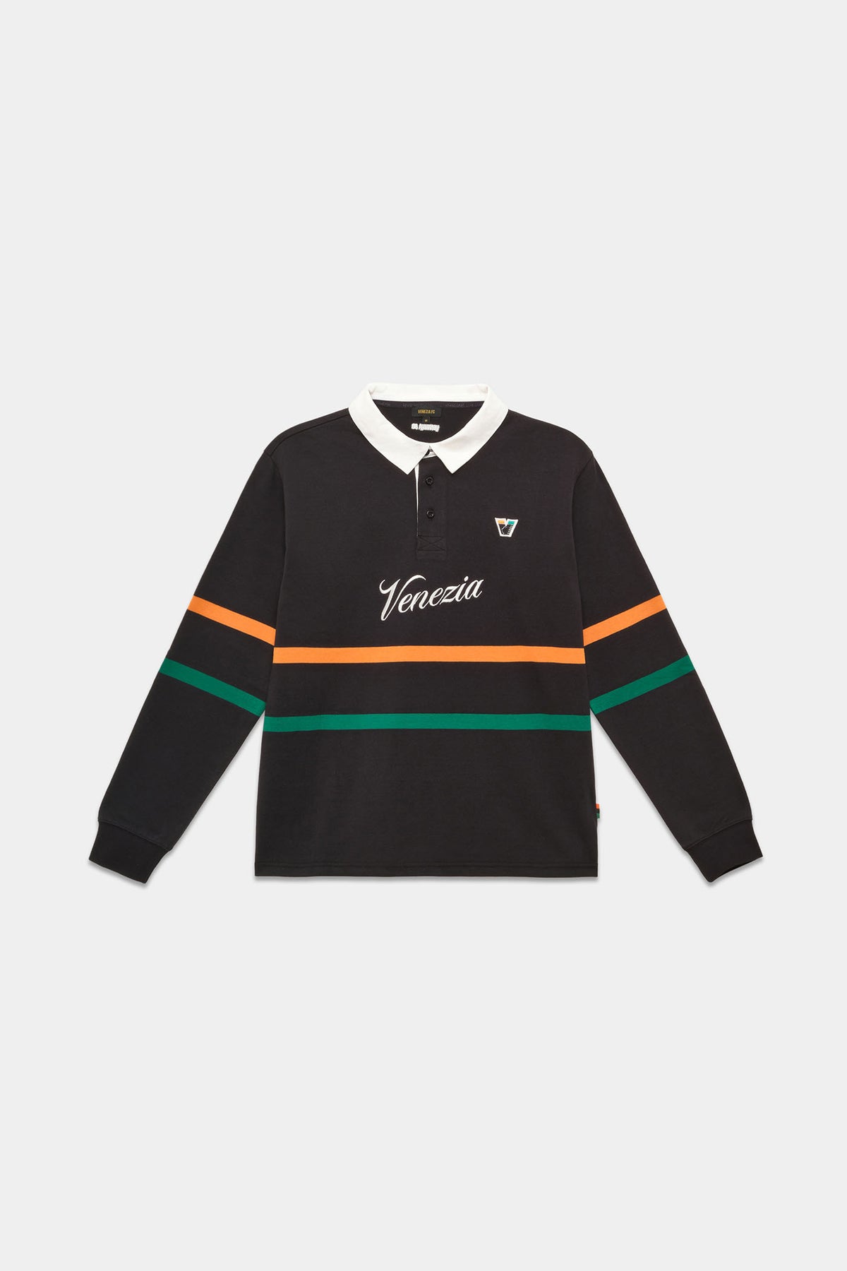 Logo Rugby Polo Yarn-Dyed