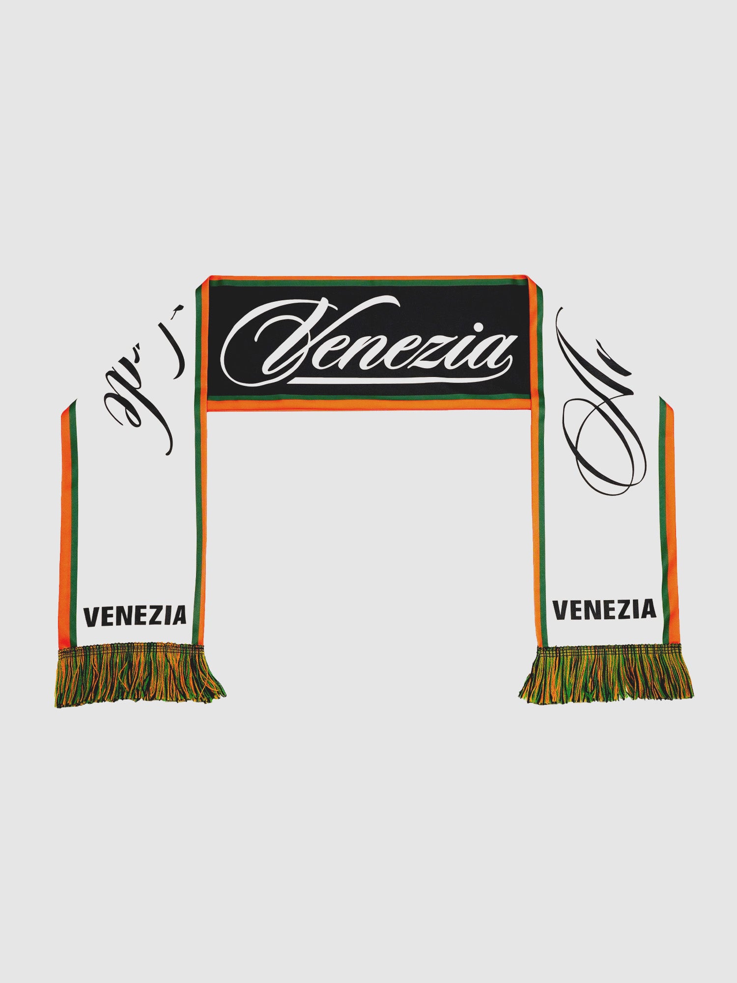 Sciarpa ArancioNeroVerde