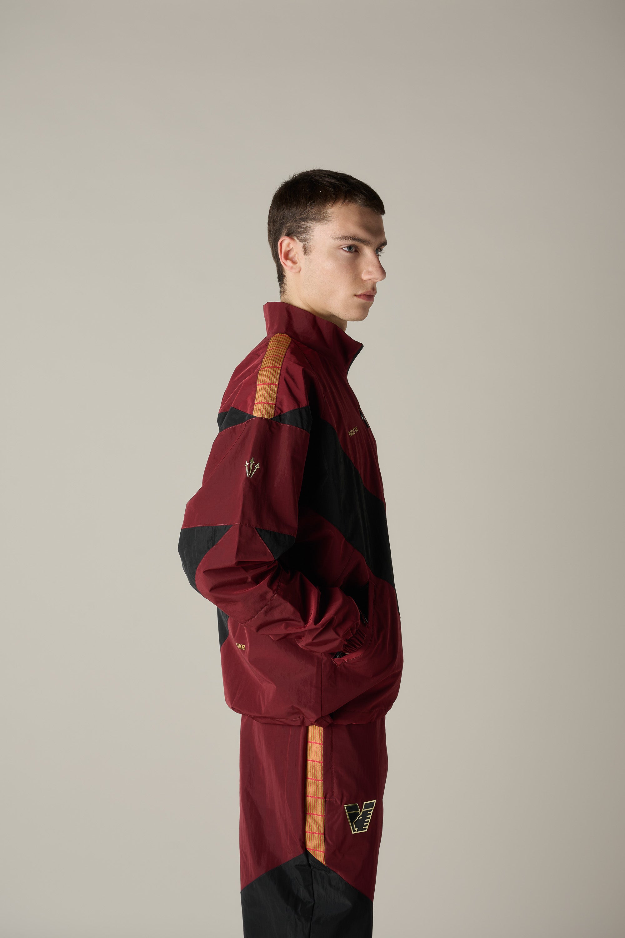 25/26 Venezia Track Jacket Burgundy