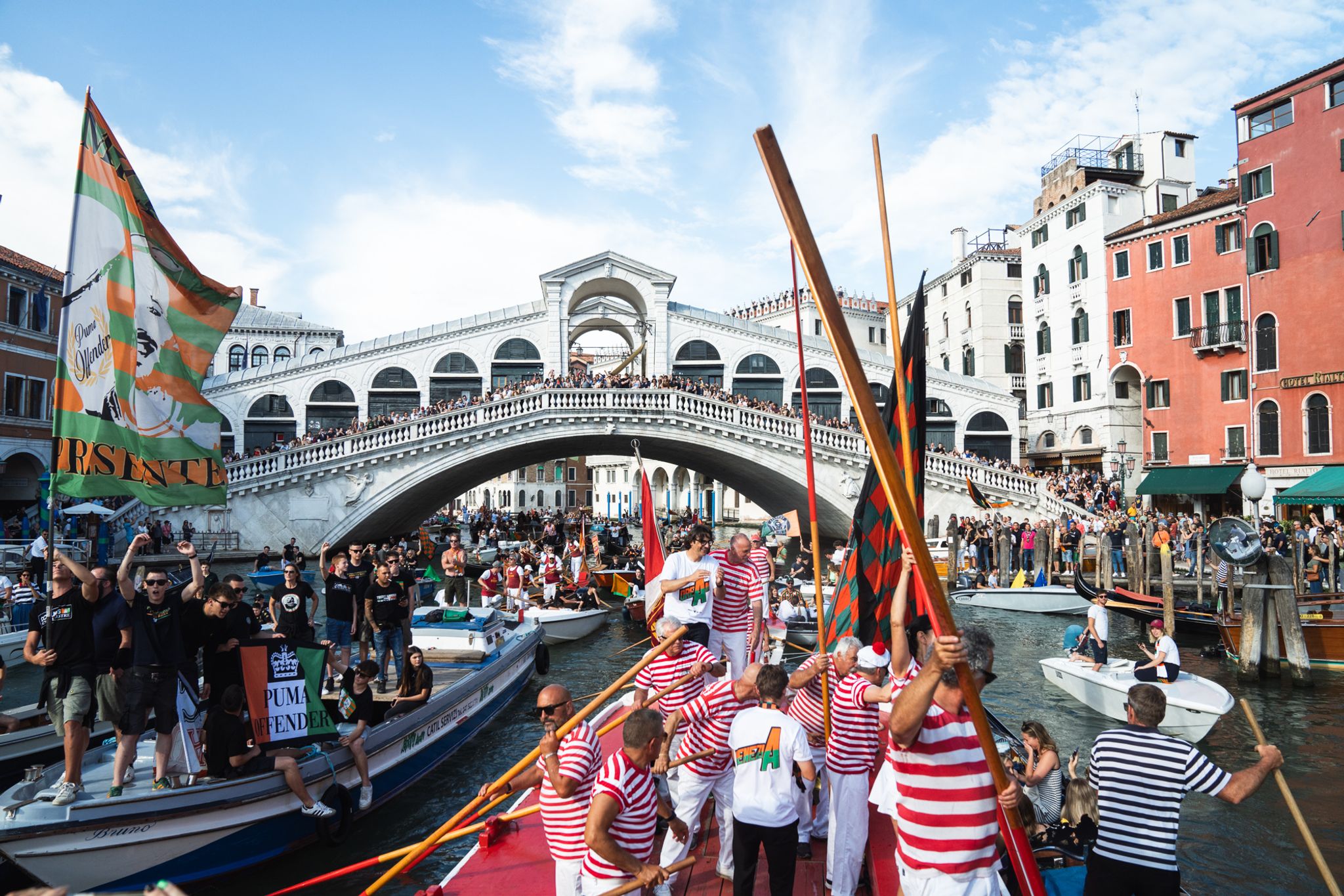 A dream on water becomes a reality in the "Serenissima"