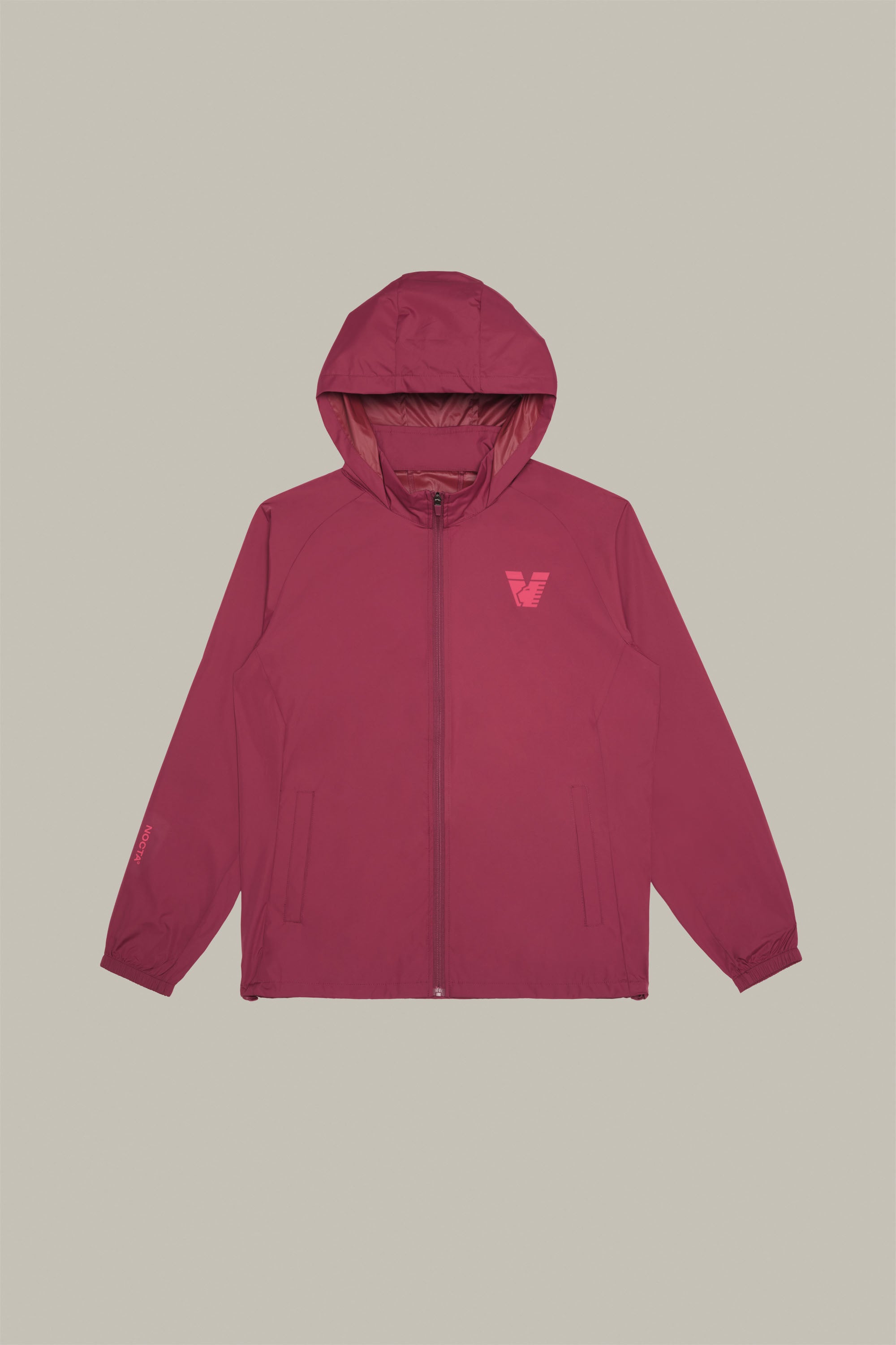 25/26 Training Rain Jacket Burgundy