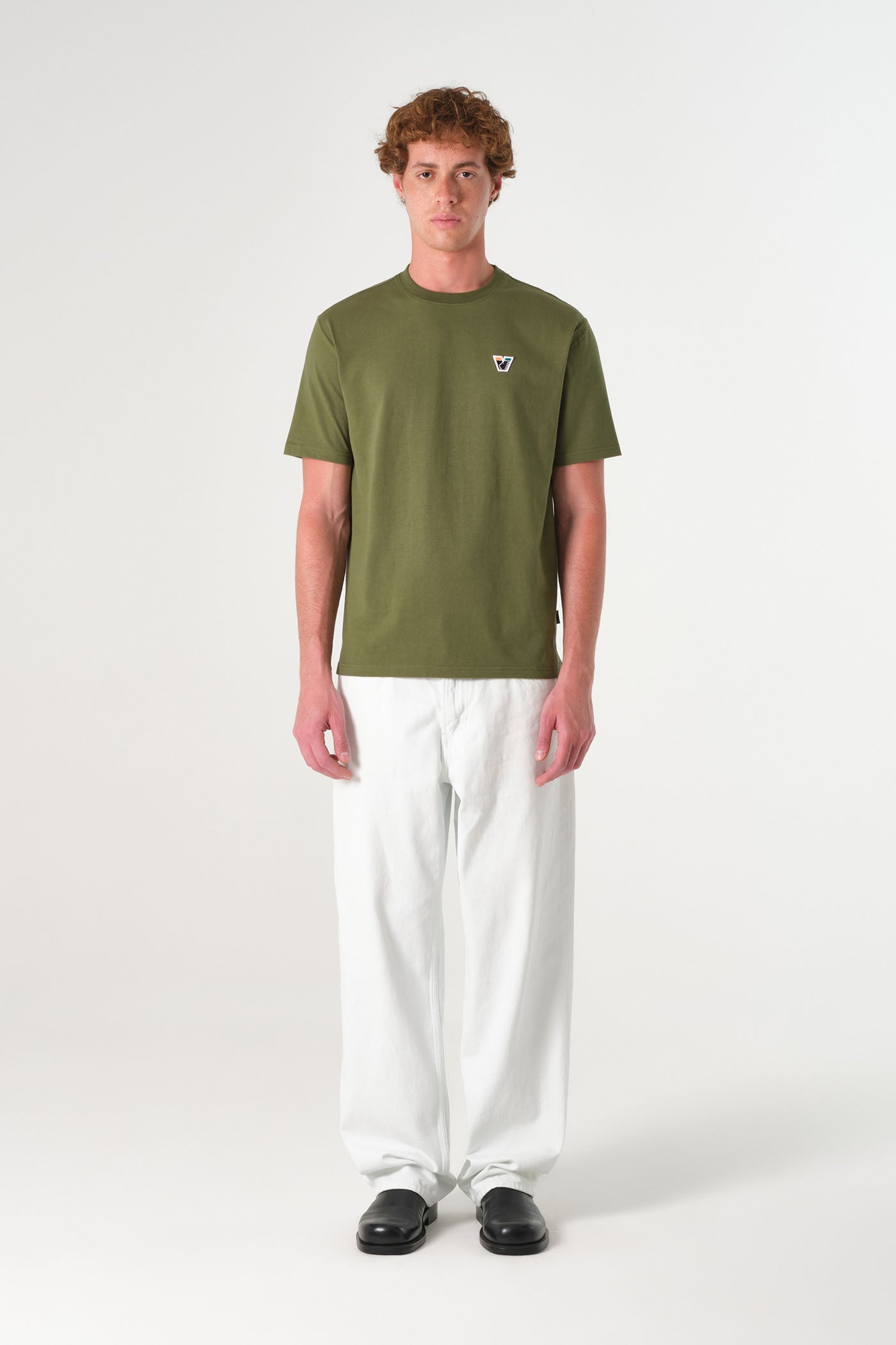 Logo Patch Tee Green