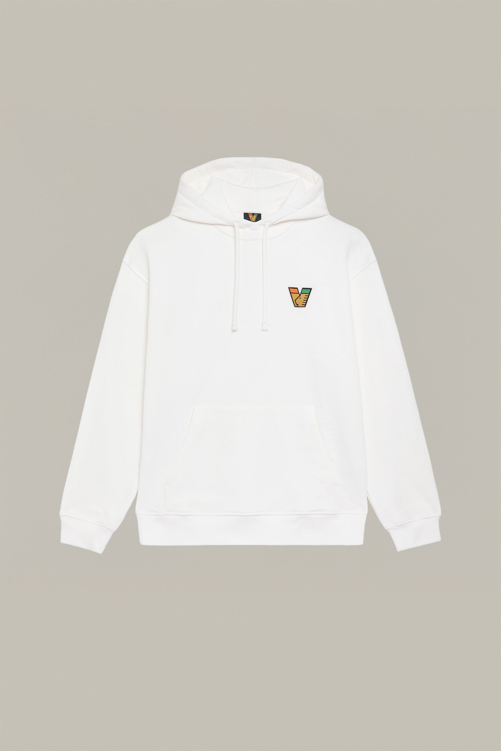 Logo Hoodie White