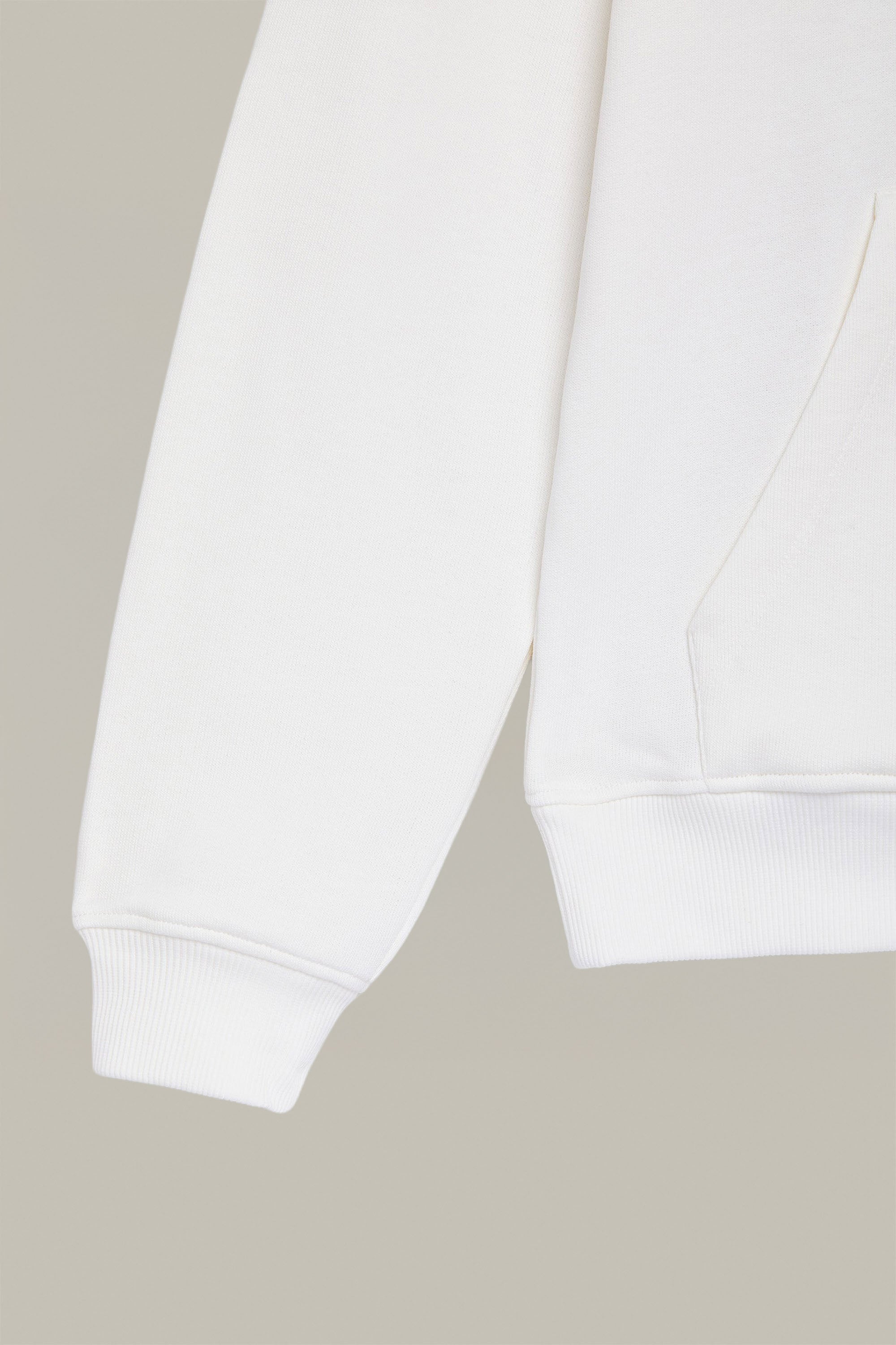 Logo Hoodie White