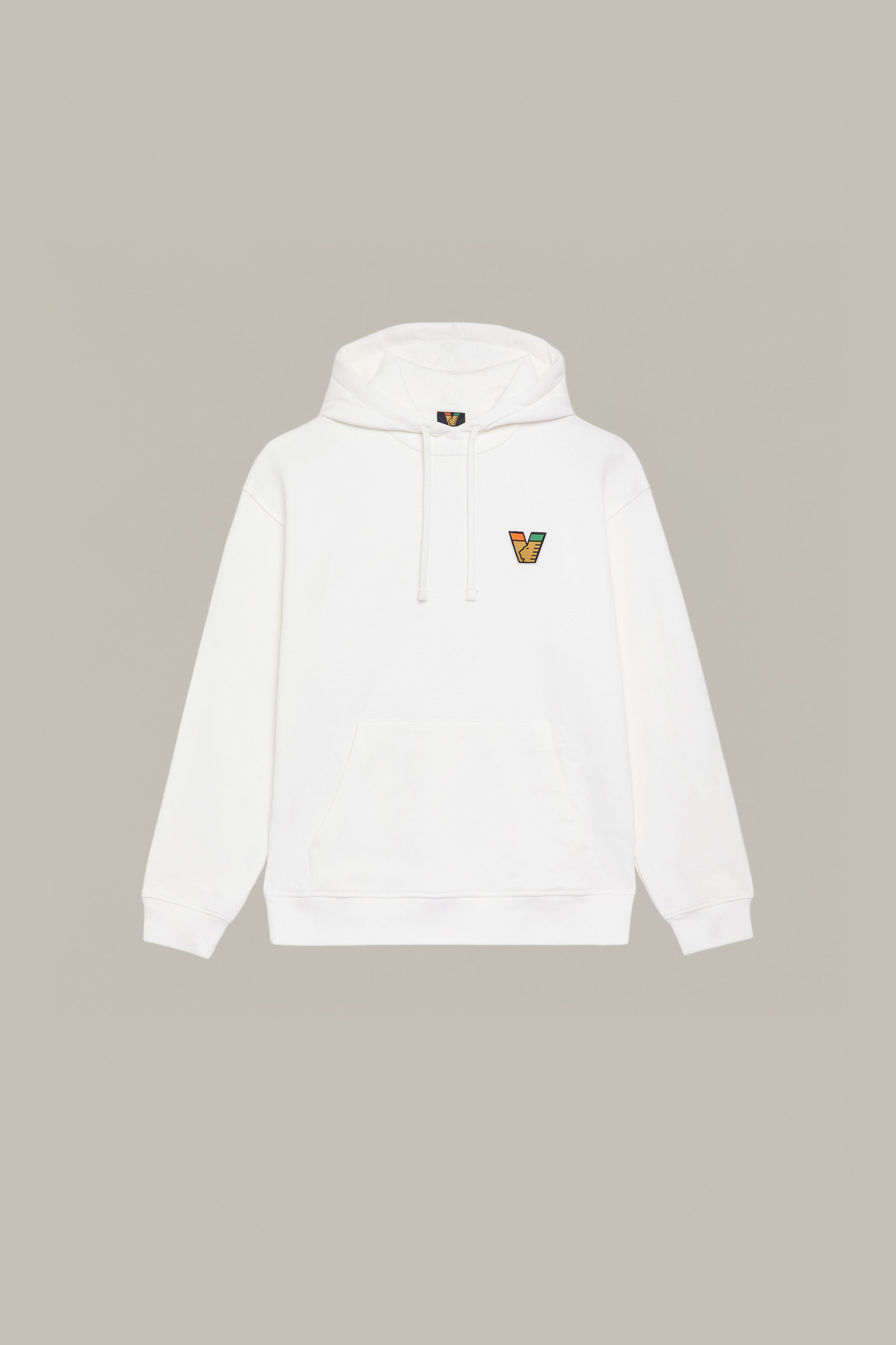 Logo Hoodie White – Youth