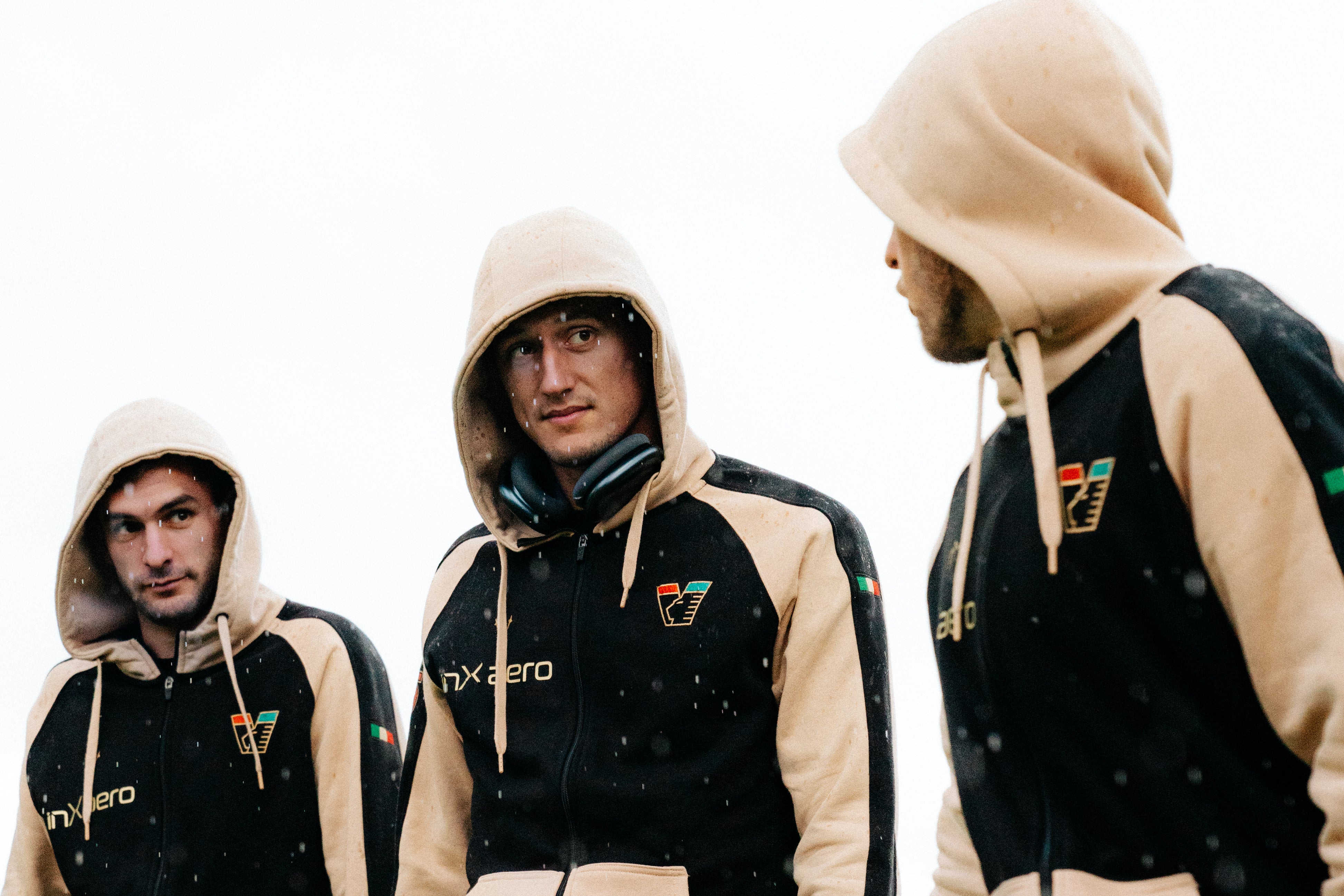 ERL ヴェネツィア フットボール コットンジャージー パーカー ERL】ヴェネツィア フットボール コットンジャージー パーカー