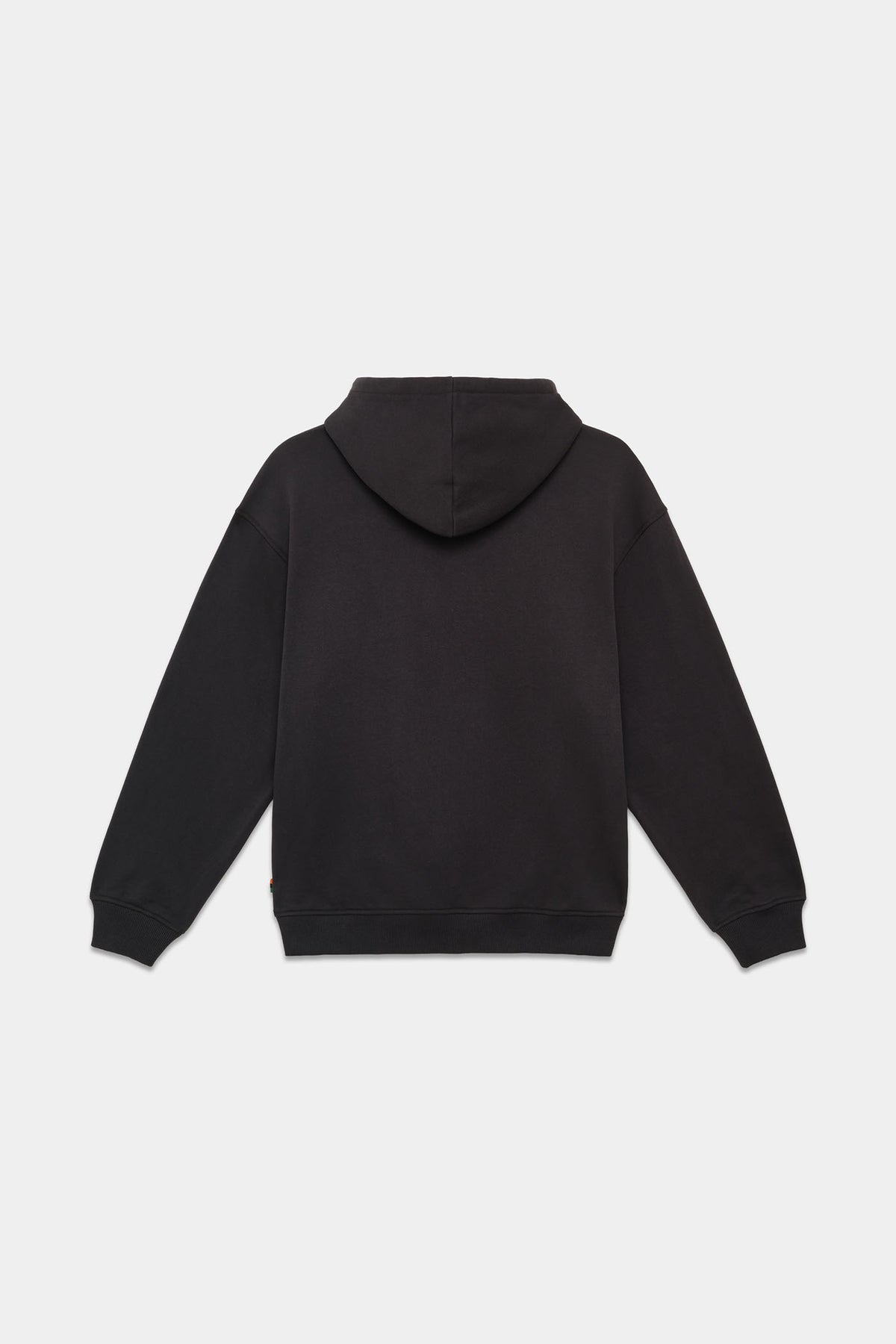 Logo Patch Hoodie Black