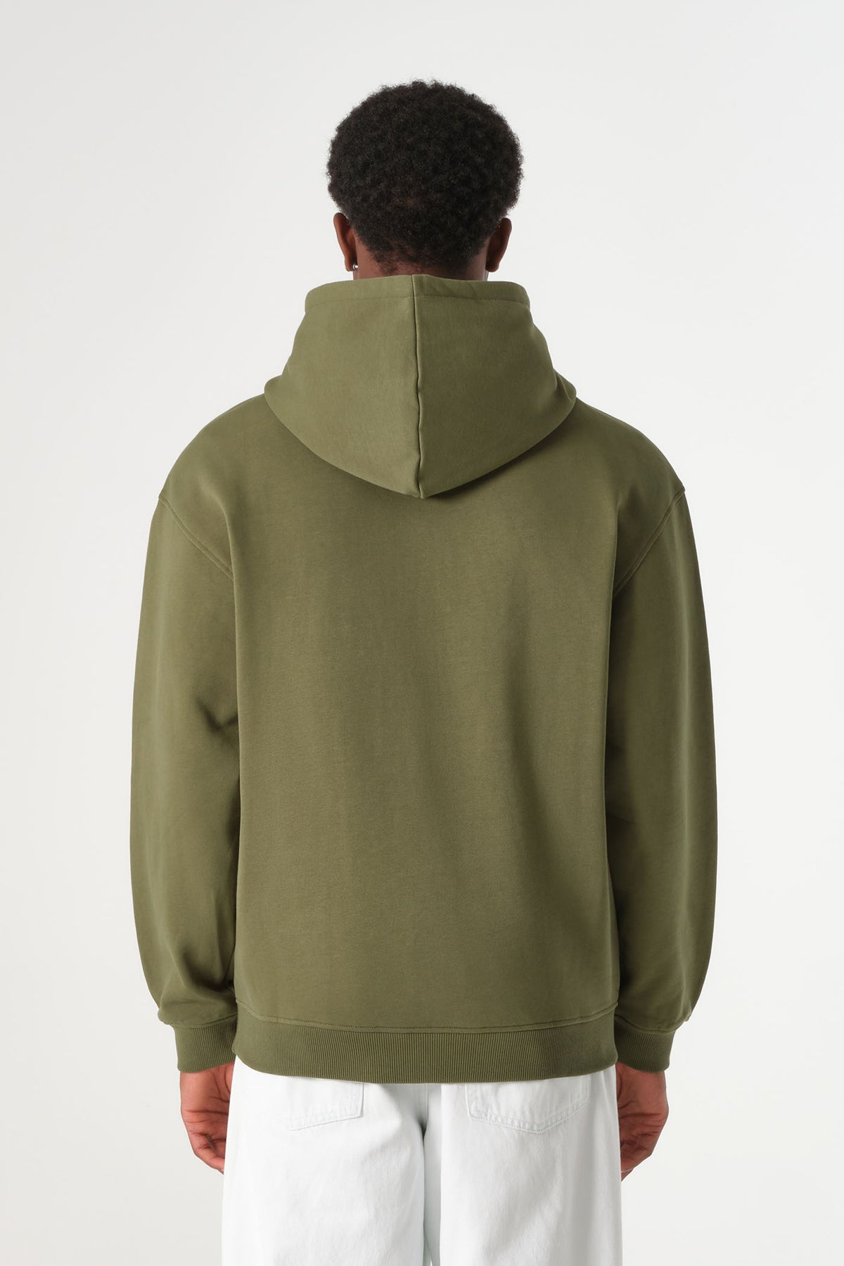 Logo Patch Hoodie - Moss