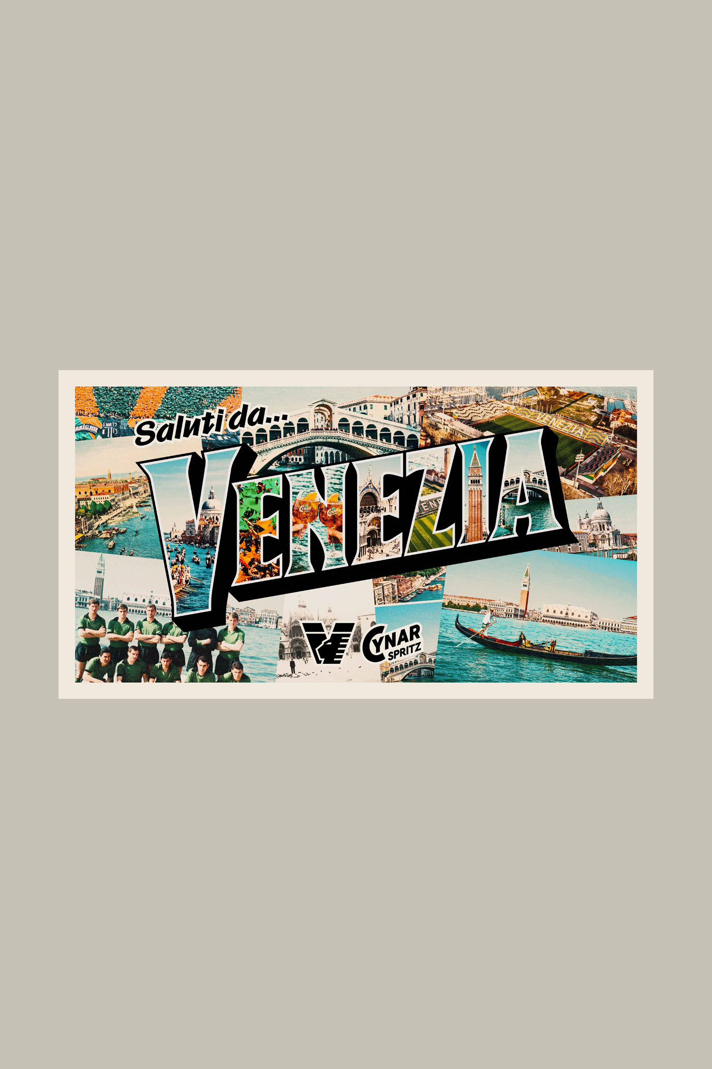 25-26 Cynar Spritz Beach Towel