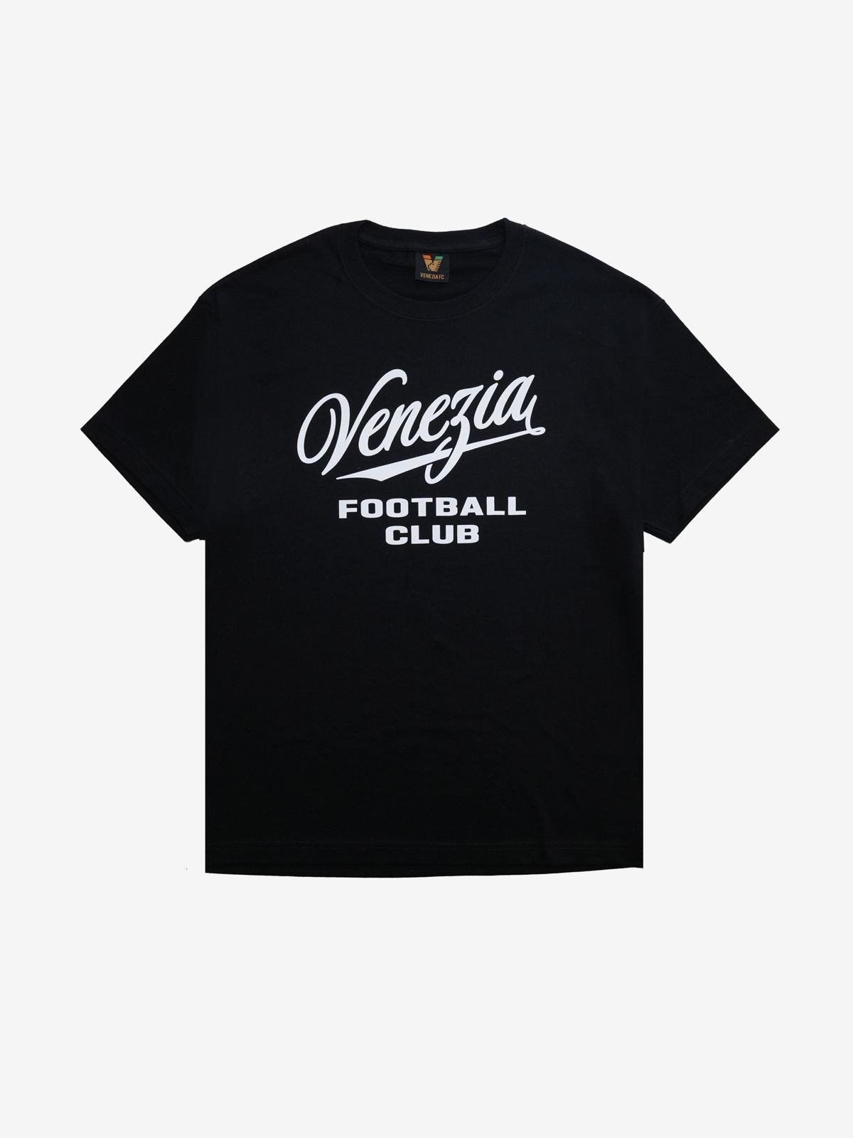 Venezia Script Front Large Chest Black Youth